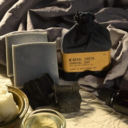 Mineral Earth Natural Handmade Charcoal Soap