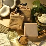 Mineral earth cinnamon soaps