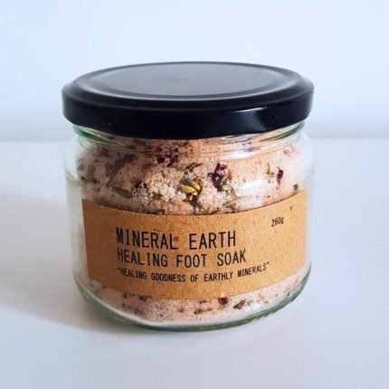 mineral earth foot soak jar