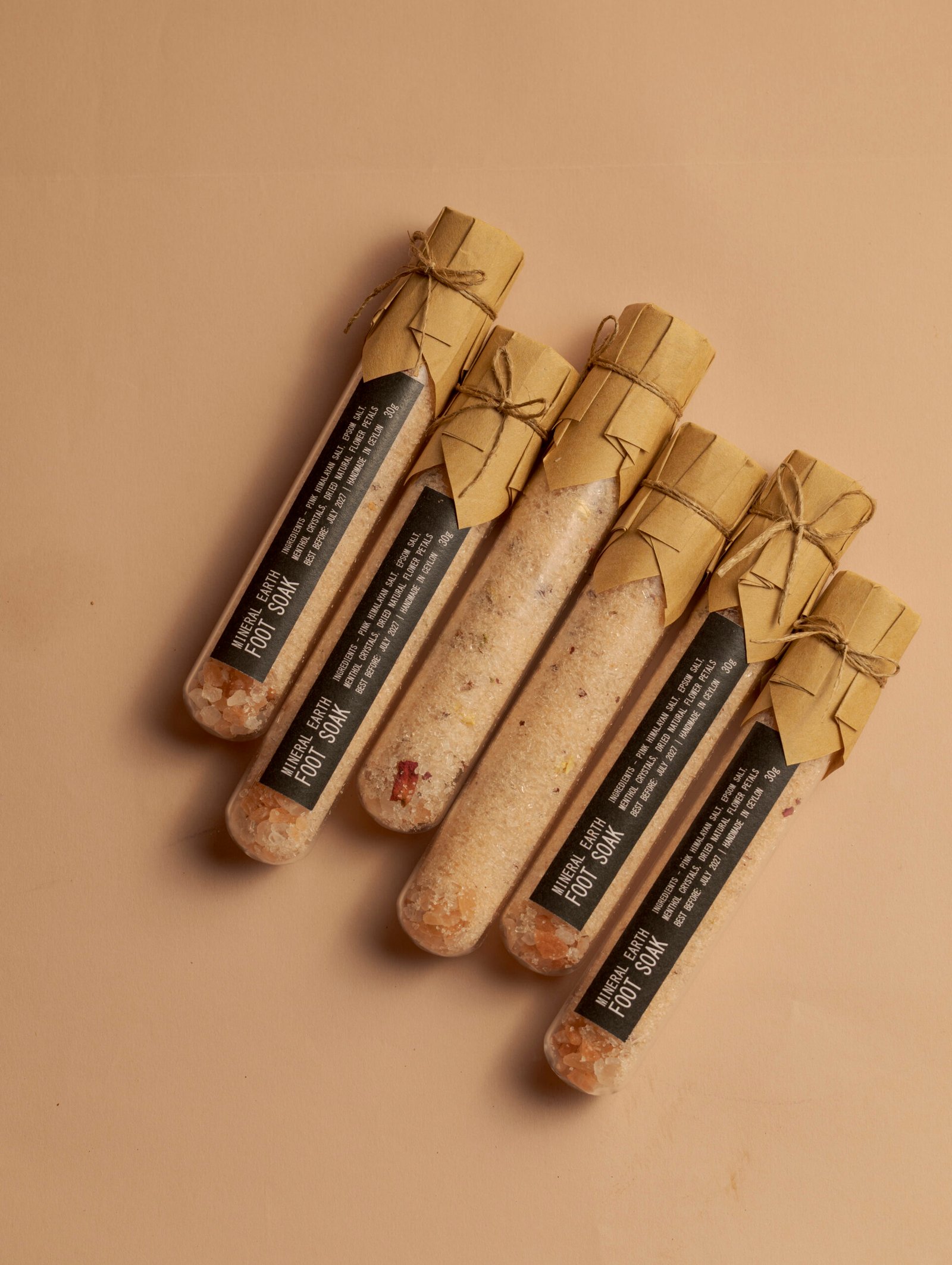 Foot soak tubes