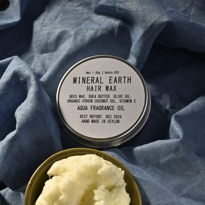 mineral earth hair wax