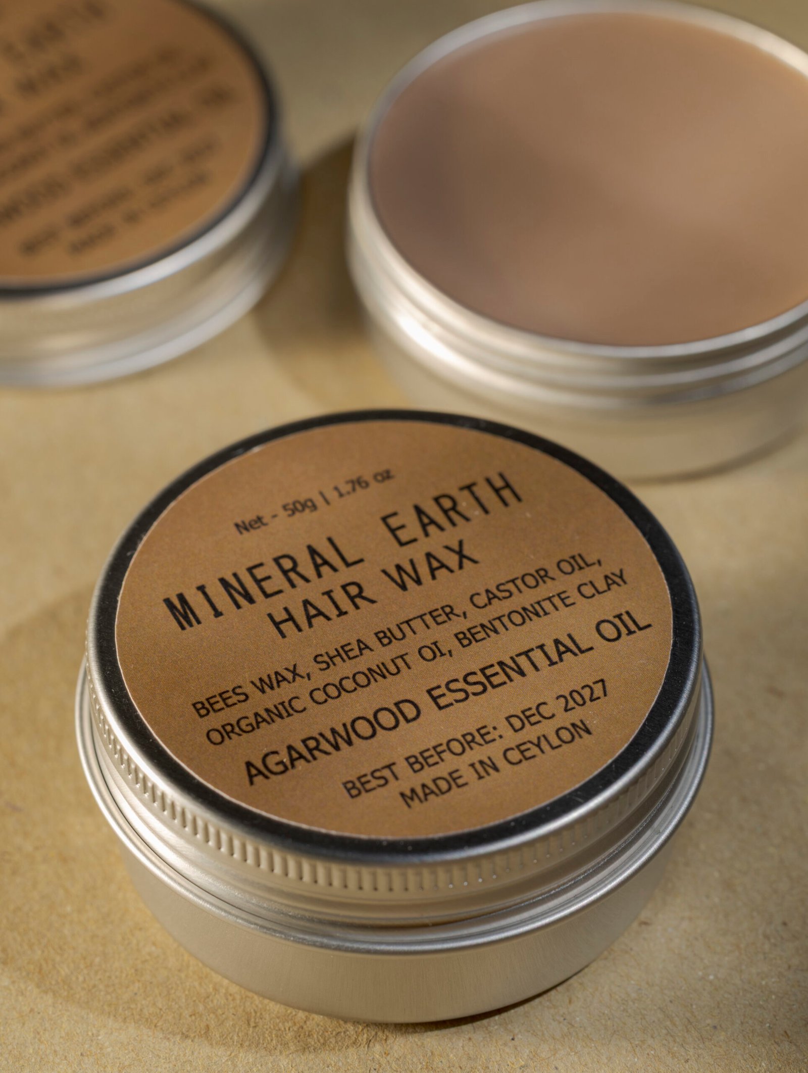 Hair wax packaging 1